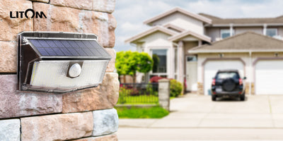 How Do LITOM Outdoor Solar Lights Improve Security?